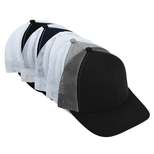 Additional Image 2 - a black and white hat