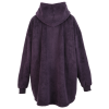 Additional Thumbnail Image 1 - a purple jacket with a hood