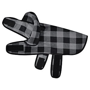 Additional Image 2 - a black and white checkered airplane