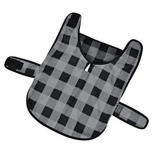 Additional Image 4 - a black and white checkered apron