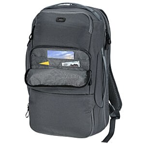 Additional Image 4 - a black backpack with a pocket