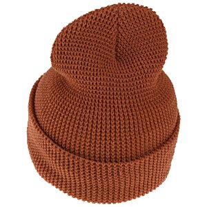 Additional Image 2 - a brown knit hat on a white background