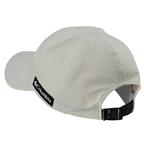 Additional Image 2 - a white baseball cap with a black strap