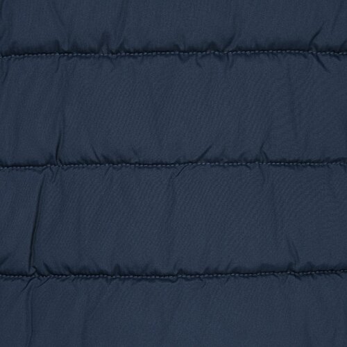 Additional Image 2 - a blue down jacket with white stitching