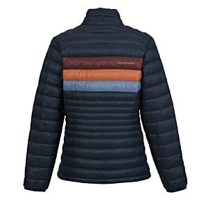 Additional Image 2 - a black jacket with multicolored stripes