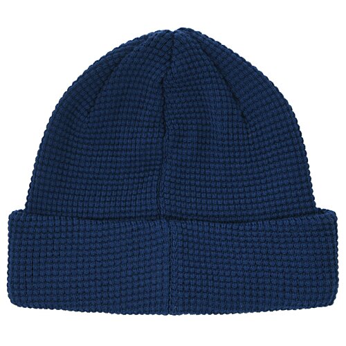 Additional Image 2 - a blue beanie on a white background