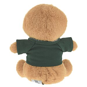 Additional Image 1 - a stuffed animal wearing a green shirt