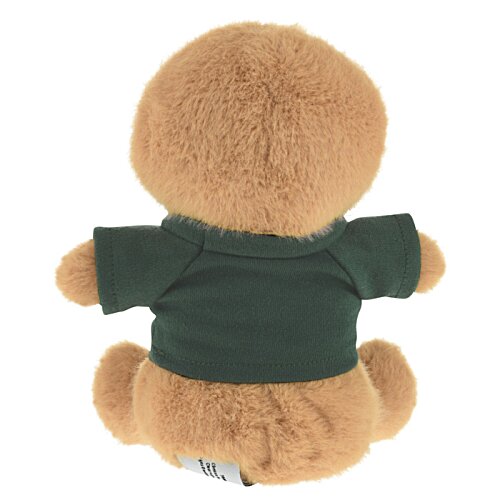 Additional Image 1 - a stuffed animal wearing a green shirt