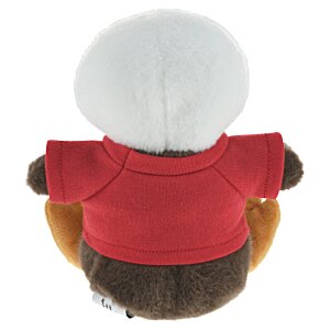 Additional Image 1 - a stuffed animal wearing a red shirt