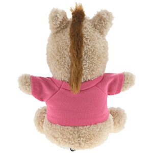 Additional Image 1 - a stuffed animal with a pink shirt