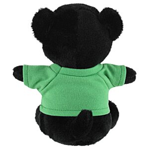 Additional Image 1 - a black and green stuffed animal