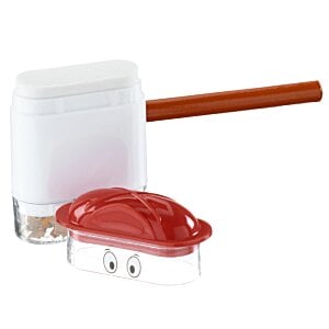 Additional Image 3 - a white and red object with a red handle