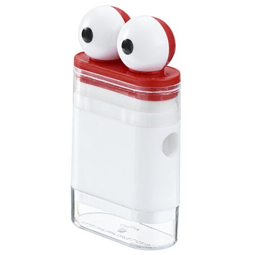 Additional Image 1 - a white and red object with two eyes