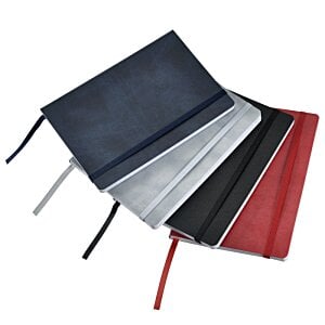 Additional Image 5 - a group of notebooks with a red white and black cover