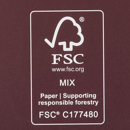 Additional Image 3 - a white logo on a brown surface