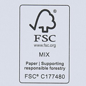 Additional Image 3 - a black and white label with a tree and text