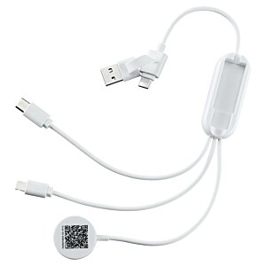 Additional Image 4 - a white device with a black square on it