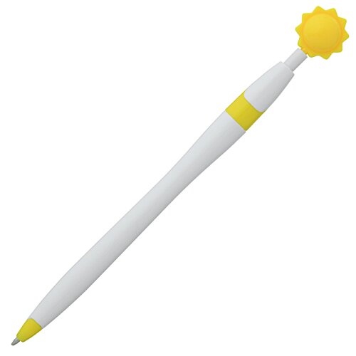 Additional Image 3 - a white and yellow pen