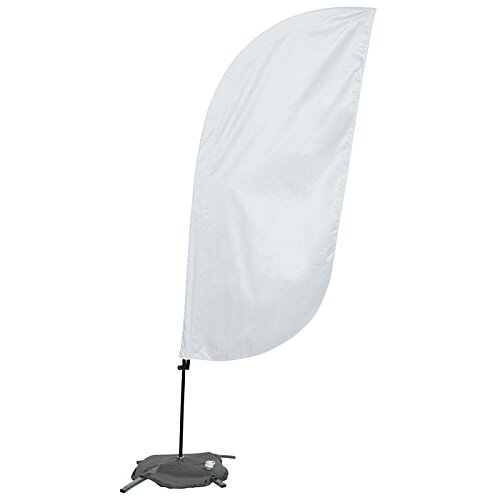 Additional Image 1 - a white flag on a stand