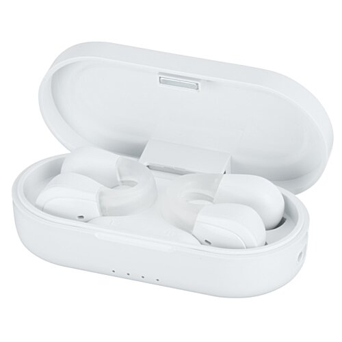 Additional Image 2 - a white earbuds in a case