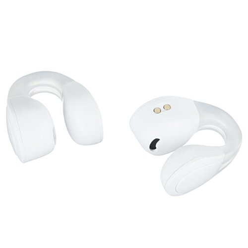 Additional Image 3 - a pair of white ear buds