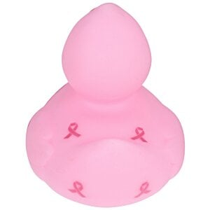 Additional Image 2 - a pink rubber duck on a white background