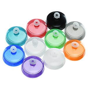 Additional Image 3 - a group of colorful plastic caps