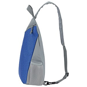 Additional Image 2 - a blue and grey backpack