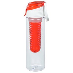 Additional Image 9 - a red and white water bottle