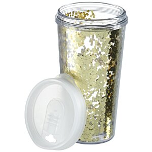 Additional Image 1 - a glass of liquid with a lid