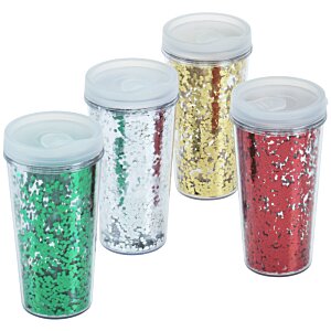 Additional Image 2 - a group of cups with glitter