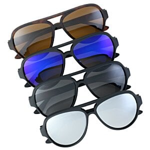 Additional Image 2 - a group of sunglasses stacked together