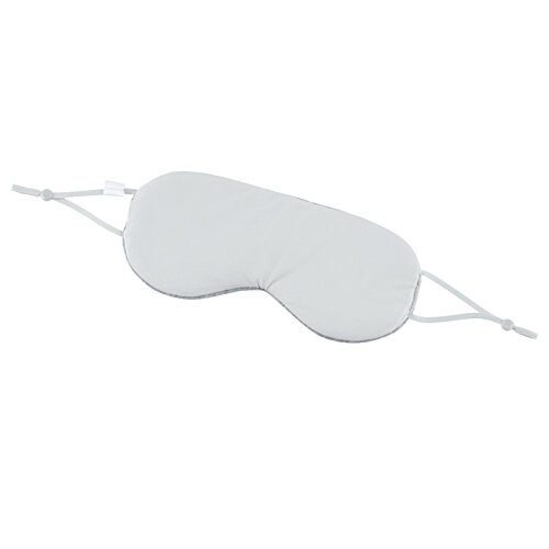 Additional Image 1 - a white eye mask on a white background