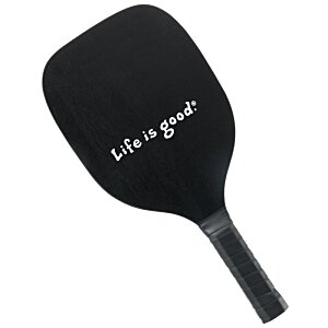 Additional Image 4 - a black paddle with white text
