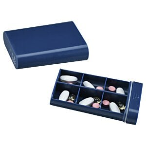 Additional Image 3 - a blue box with a few objects inside