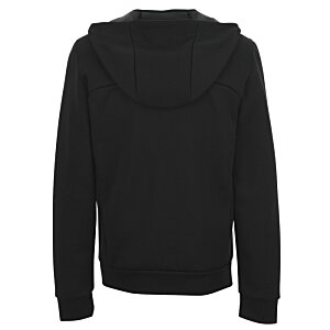 Additional Image 1 - a black hoodie with a white background