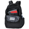 Additional Thumbnail Image 4 - a black backpack with a red and black pocket