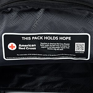 Additional Image 7 - a black label on a backpack