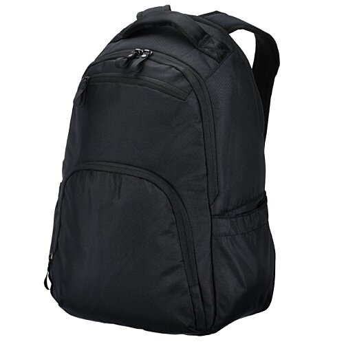 Additional Image 1 - a black backpack on a white background