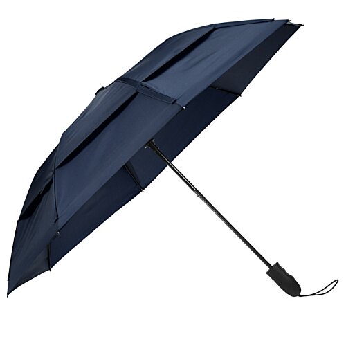Additional Image 1 - a black umbrella with a handle