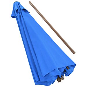 Additional Image 4 - a blue umbrella and a stick