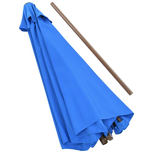 Additional Image 4 - a blue umbrella and a stick