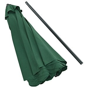 Additional Image 2 - a green umbrella and a black pole