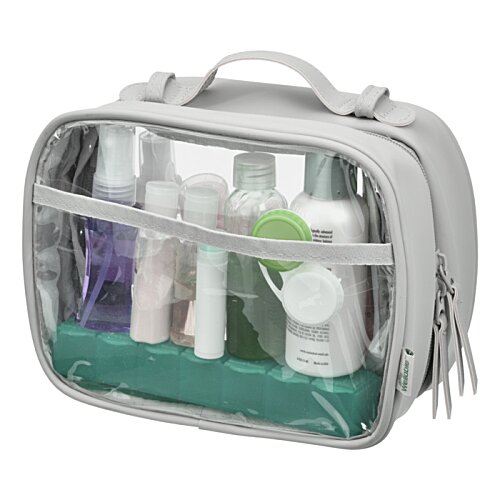 Additional Image 4 - a bag with a variety of cosmetics in it