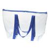 Additional Thumbnail Image 1 - a clear bag with blue handles
