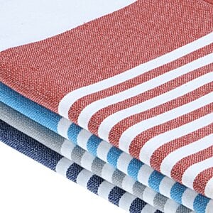 Additional Image 2 - a close up of a stack of towels