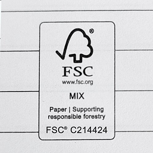 Additional Image 5 - a white label with black text