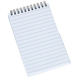 a spiral notebook with a spiral bound