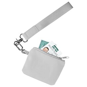 Additional Image 2 - a white purse with a chain and money