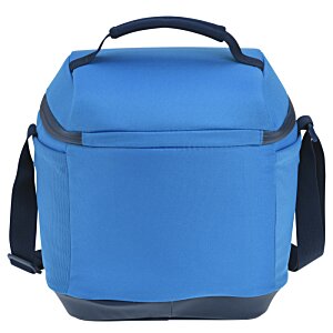 Additional Image 3 - a blue bag with black handles